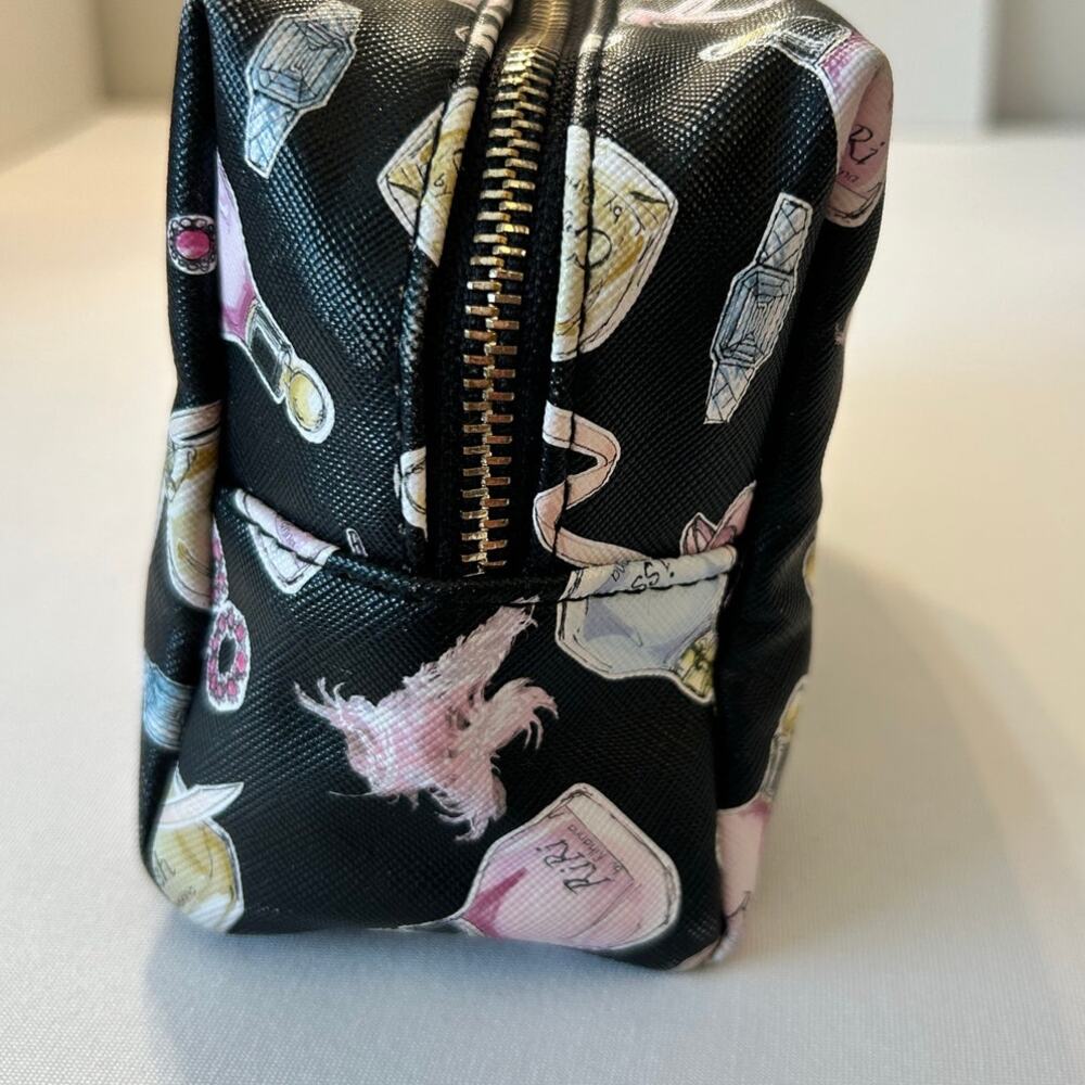 Rihanna Perfume Cosmetic Bag Black with Heels Jewelry Perfume Bottles - Picture 9 of 12